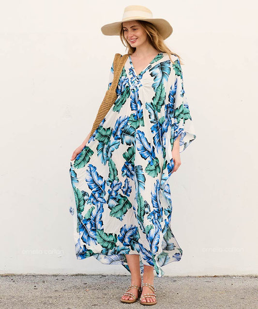Eco-Soft Caftan Dress