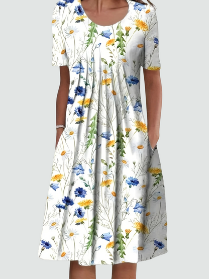 Elegant Floral Midi for Effortless Style