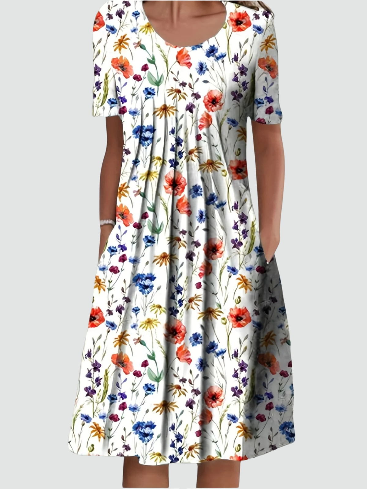 Elegant Floral Midi for Effortless Style