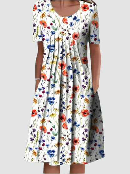 Elegant Floral Midi for Effortless Style