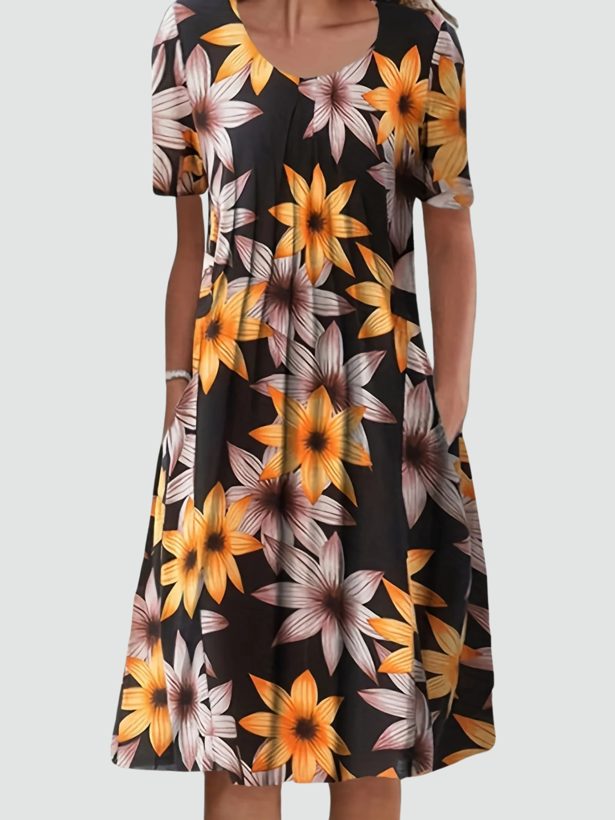 Elegant Floral Midi for Effortless Style