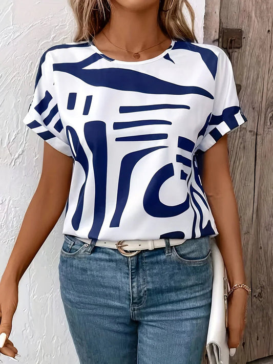 Effortless-Cool Satin Blouse