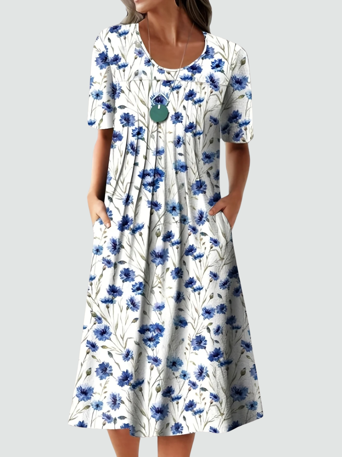 Elegant Floral Midi for Effortless Style