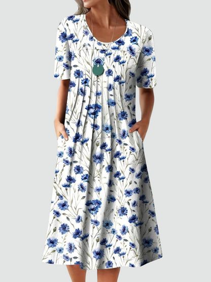 Elegant Floral Midi for Effortless Style