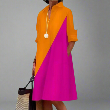 Elegant Breathable Midi Dress