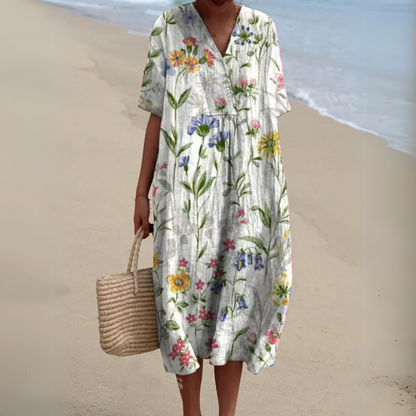 Breezy Floral Summer Dress