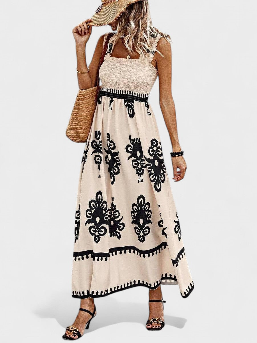 Boho-Chic Maxi Dress