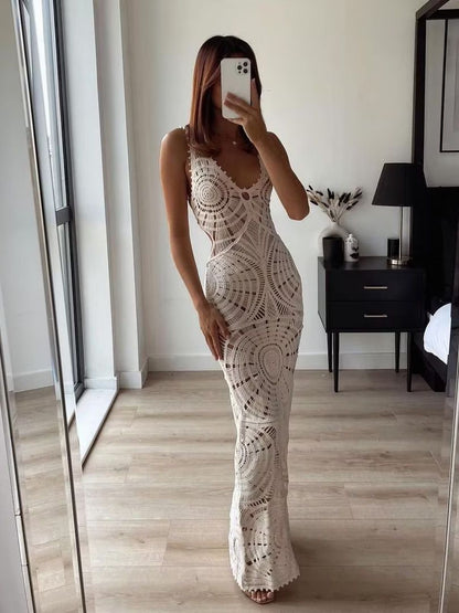 Elegant Fluid Maxi Dress