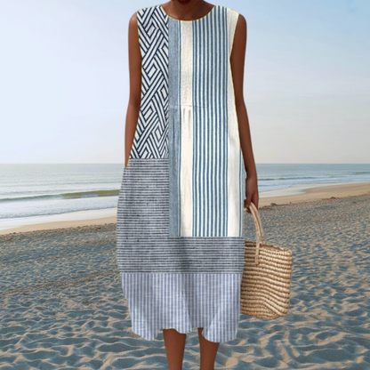 Golden Glow Summer Dress