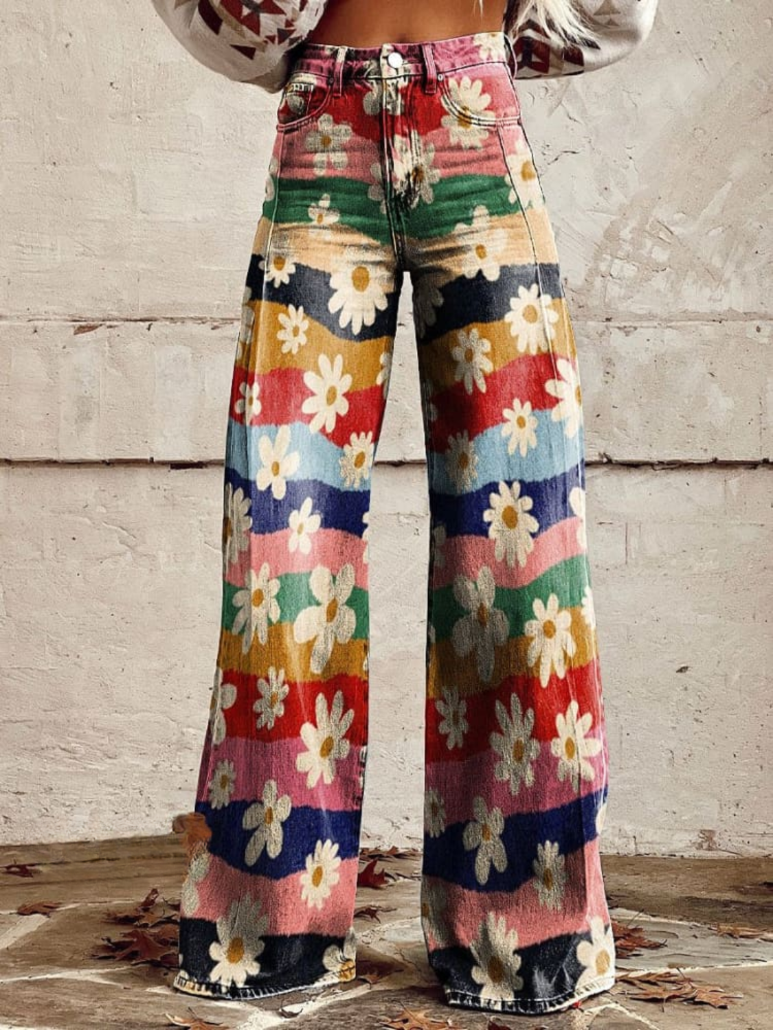 Eco-Soft Daisy Wide-Leg Trousers