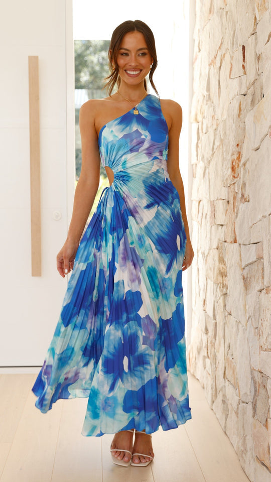 Showstopper Floral Elegance Maxi Dress