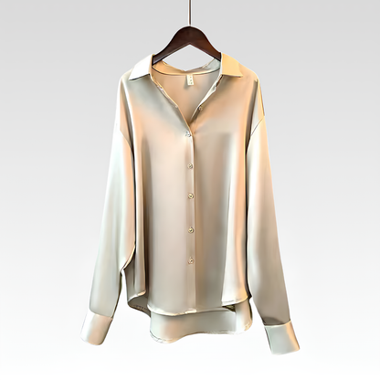 Elegant Satin Shirt