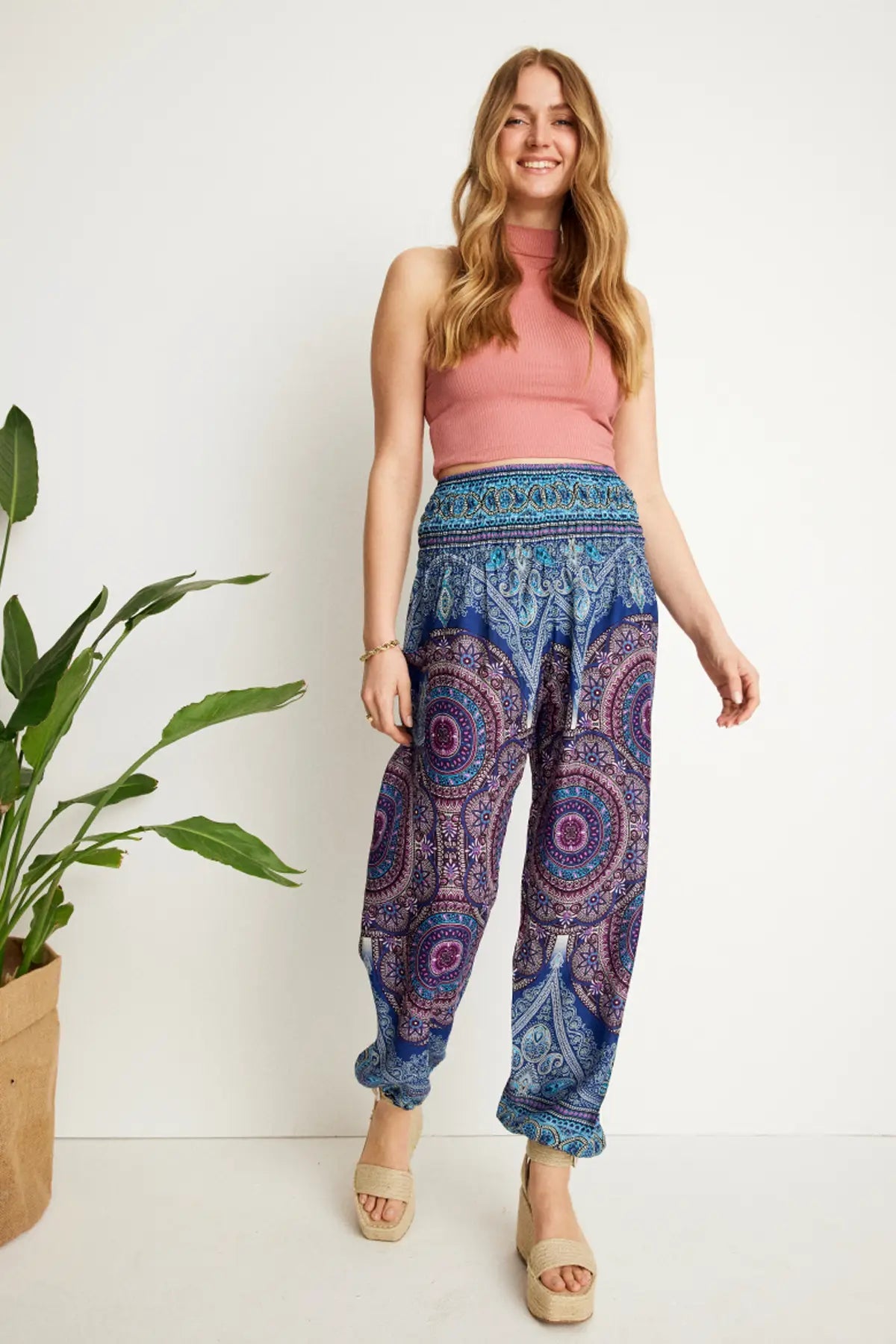 Featherlight Harem Trousers