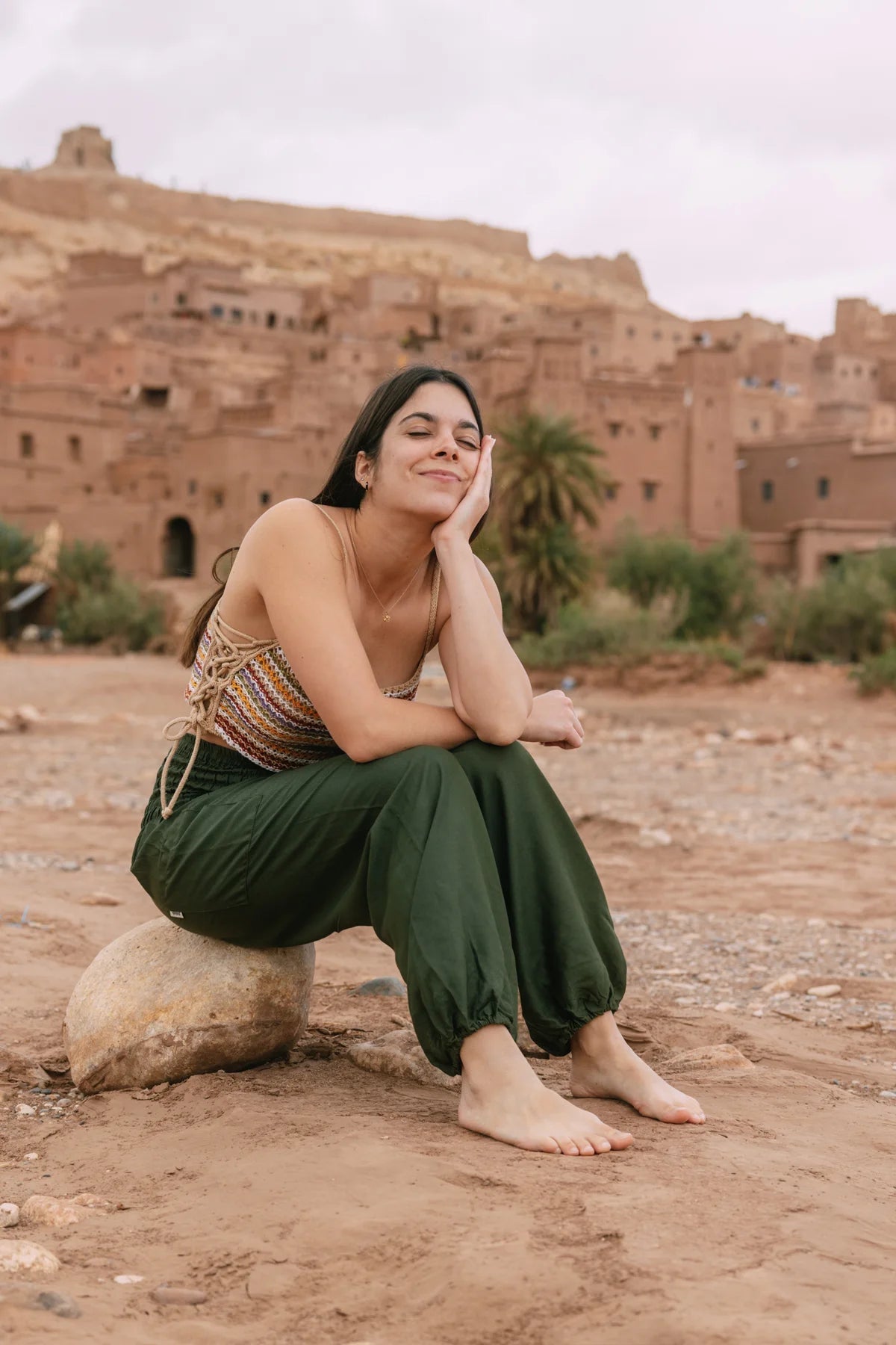 Cloud-Soft Harem Trousers