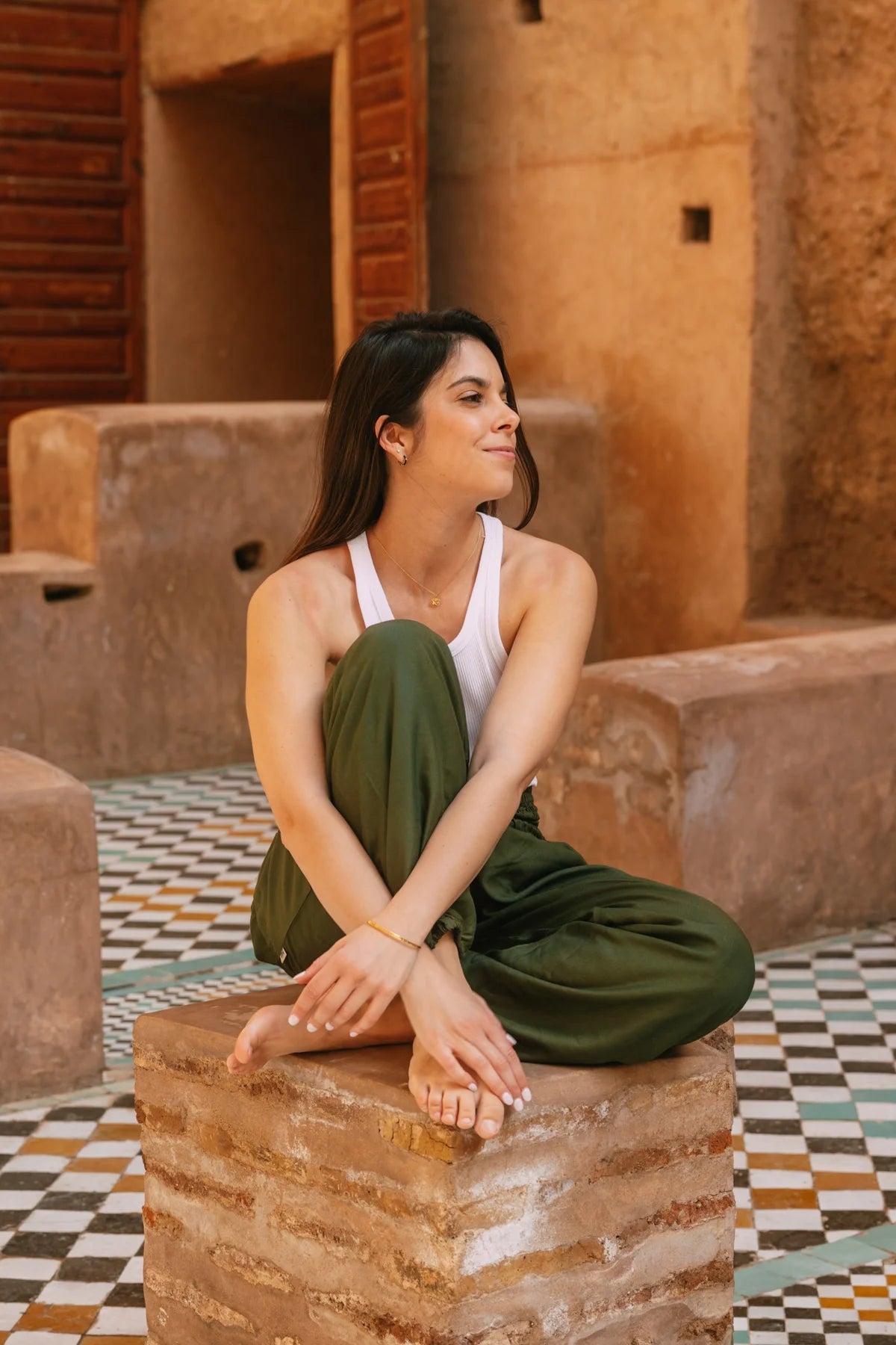 Cloud-Soft Harem Trousers