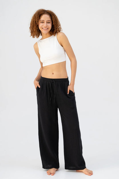 Eco-Soft Muslin Trousers