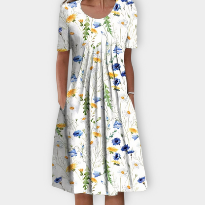 All-Day Confidence Floral Dress