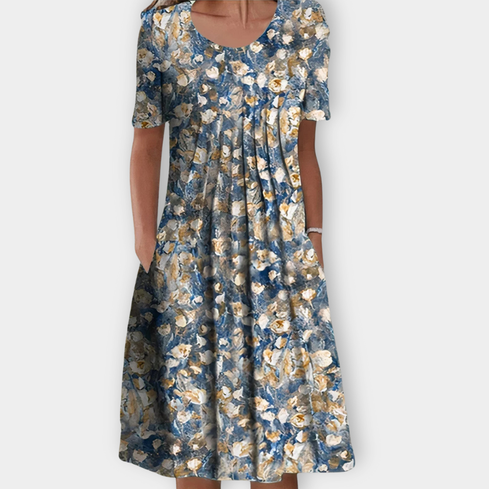 All-Day Confidence Floral Dress