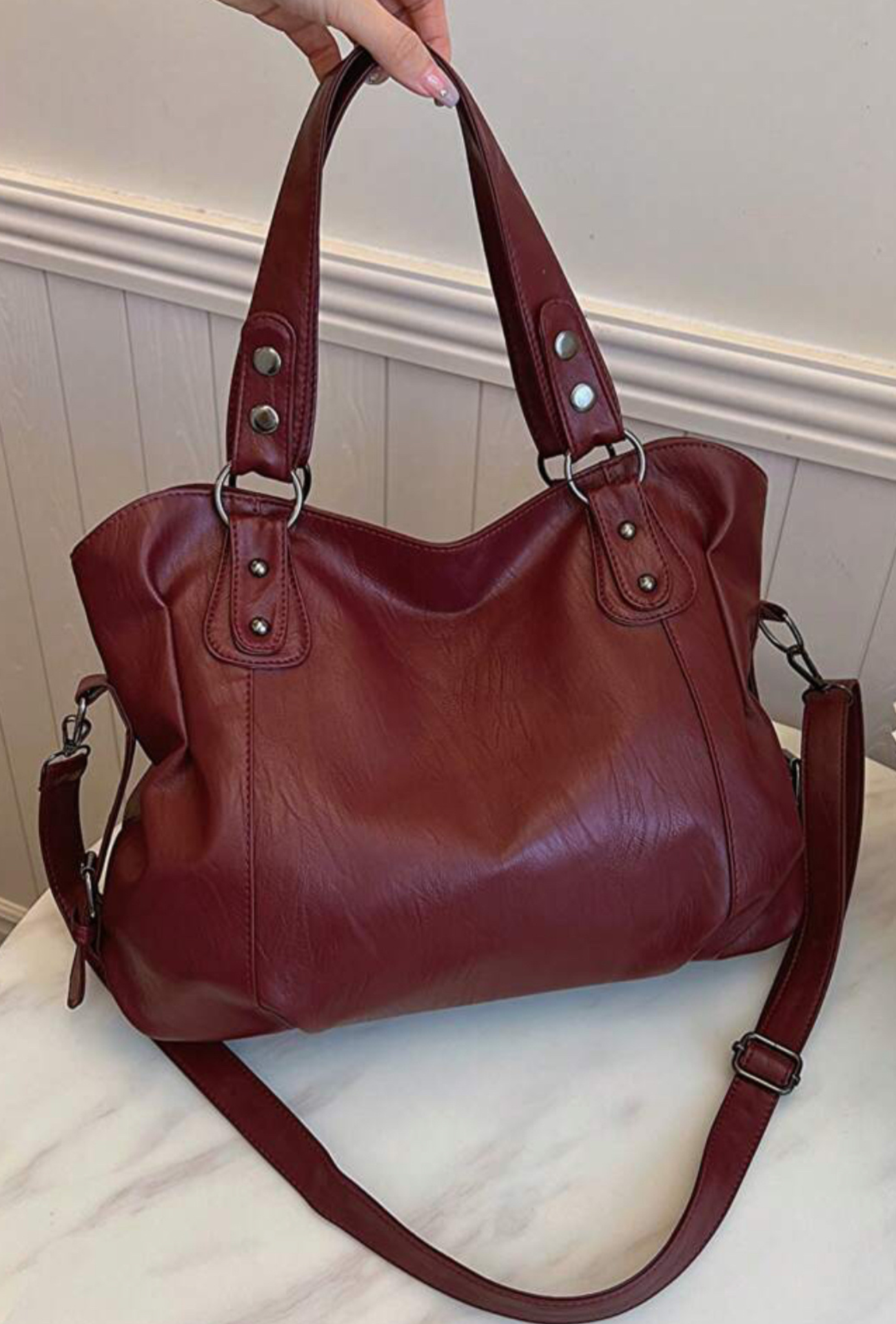 Hands-Free Shoulder Bag