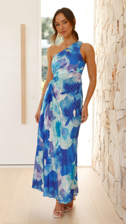 Showstopper Floral Elegance Maxi Dress