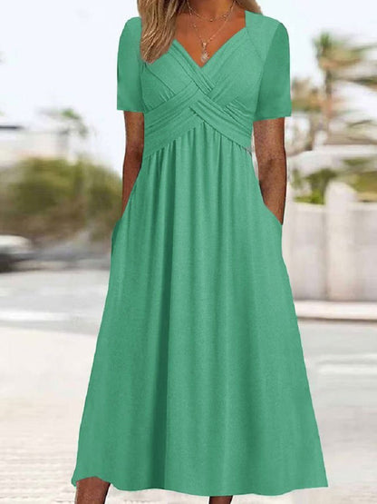 Graceful Maxi Wrap Dress