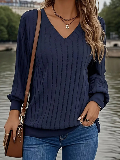 Easy-Care V-Neck Jumper