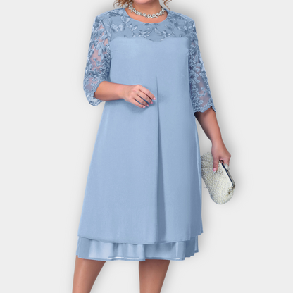 Effortless Elegance Plus-Size Dress