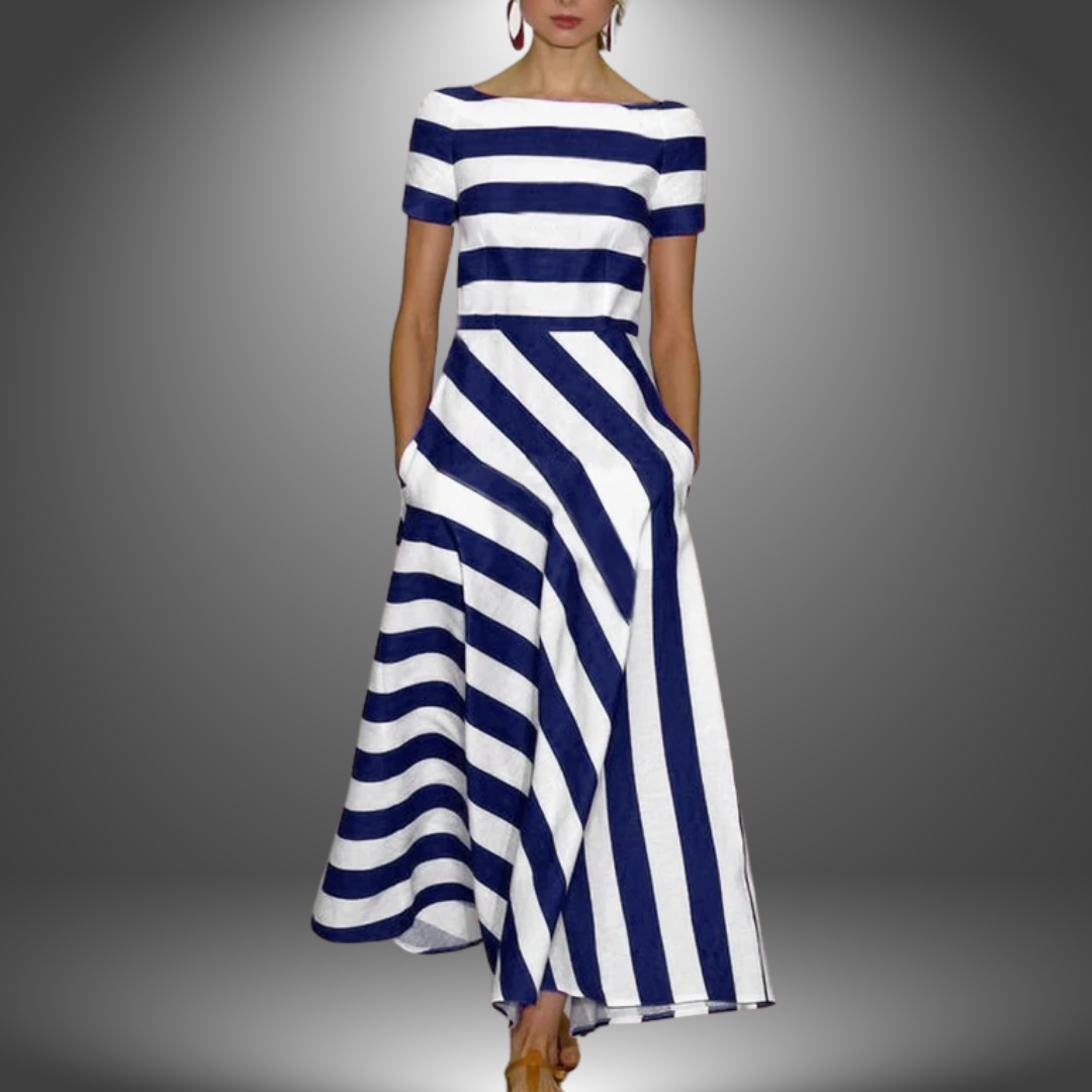 Effortless Style Striped Dress
