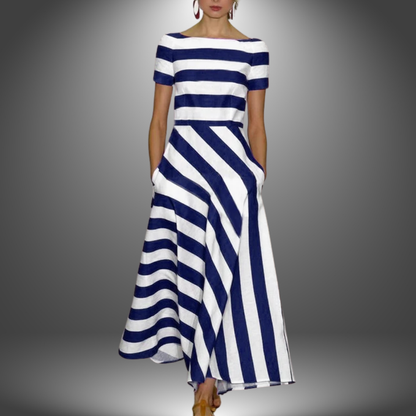 Effortless Style Striped Dress