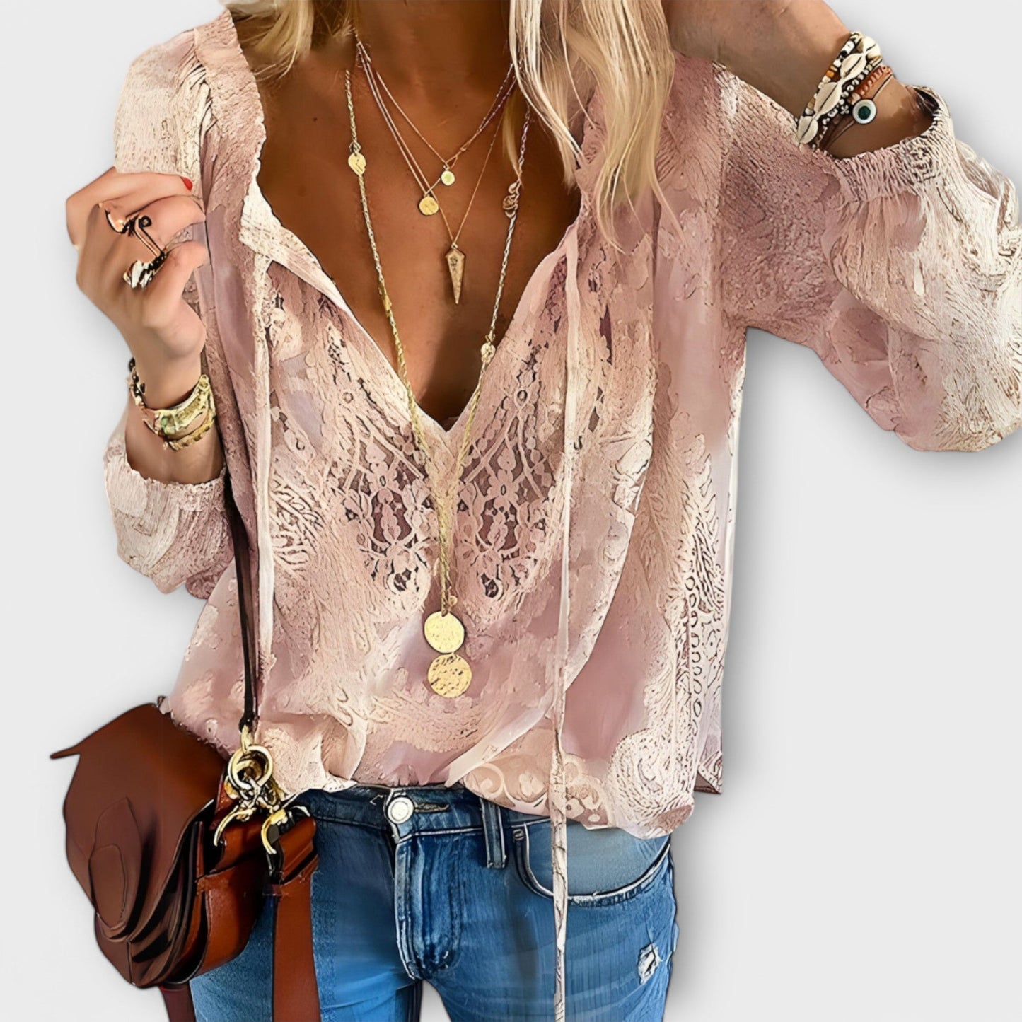 Elegant Lace Blouse