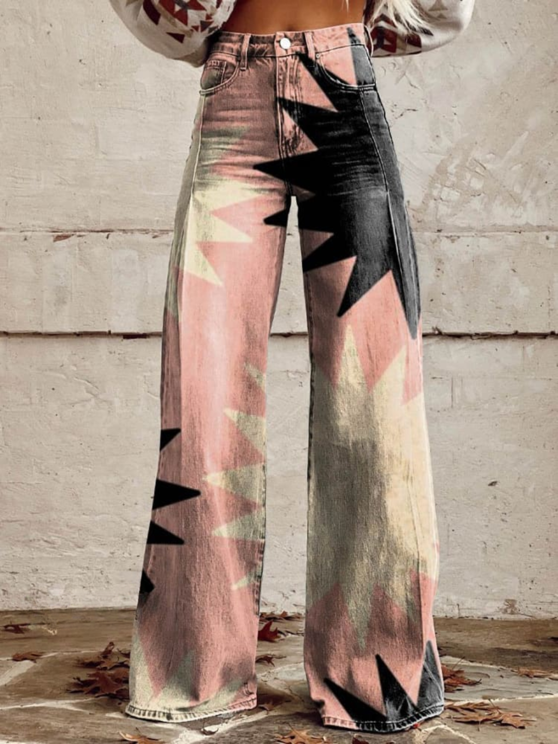 Elegant Pink Wide-Leg Pants