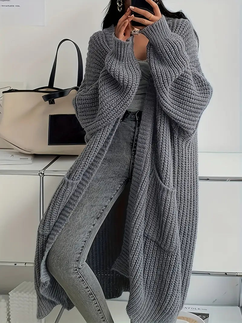 Flattering-Fit Long Cardigan