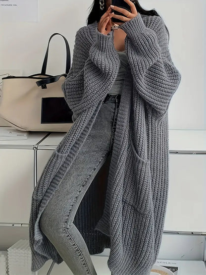 Flattering-Fit Long Cardigan