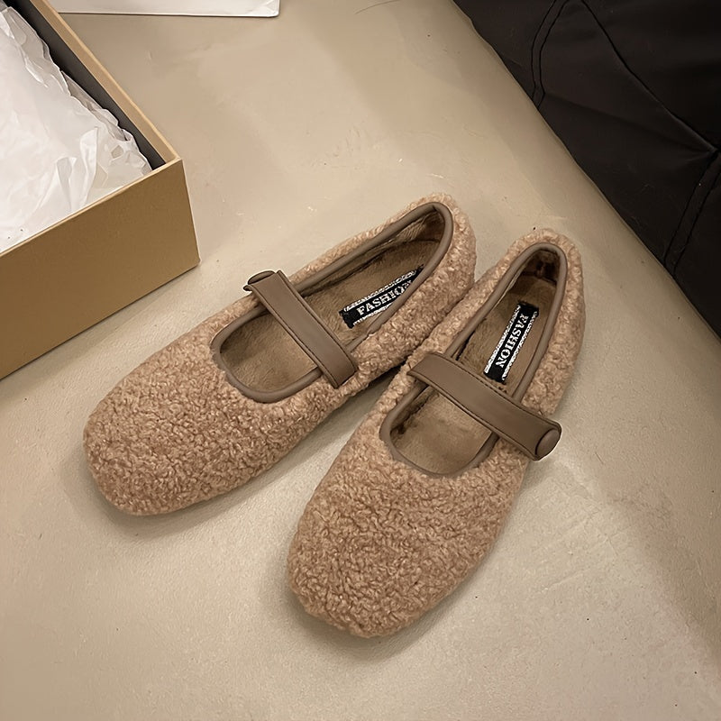 Plush-Soft Slip-On Flats