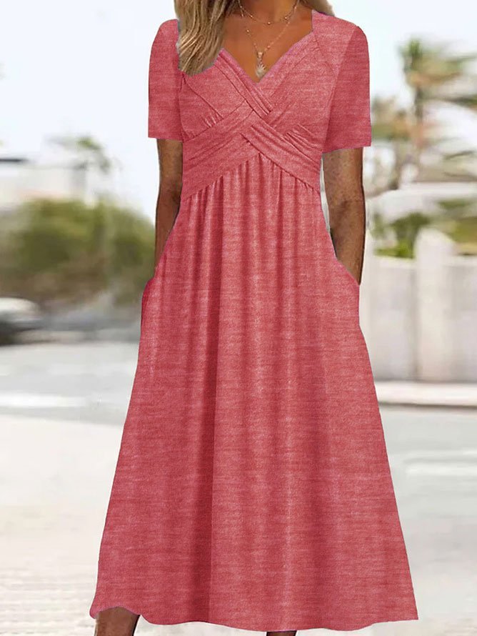 Graceful Maxi Wrap Dress