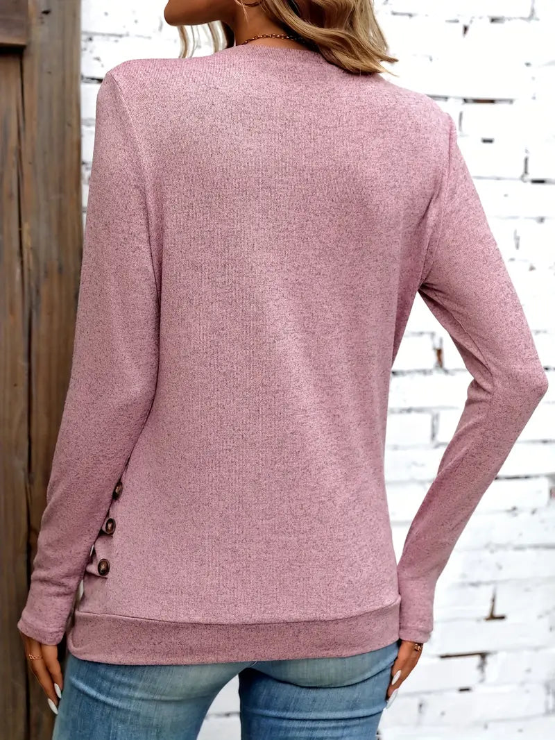 Figure-Flattering Long Blouse