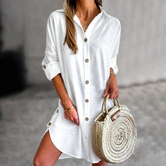 Effortless Chic Shirt Dress