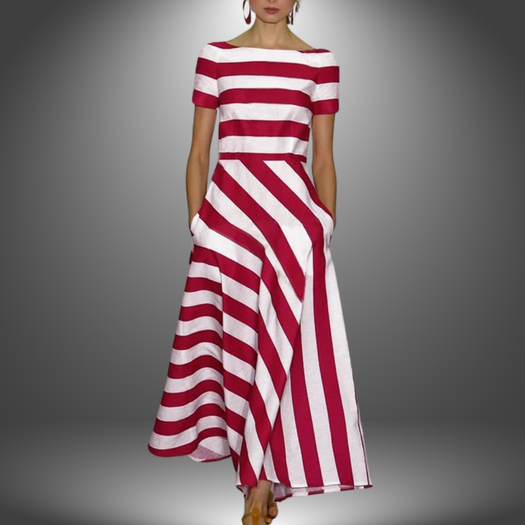 Effortless Style Striped Dress
