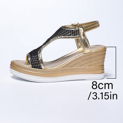 Pain-Relief Wedge Sandals