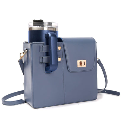 Hands-Free Tumbler Crossbody Bag