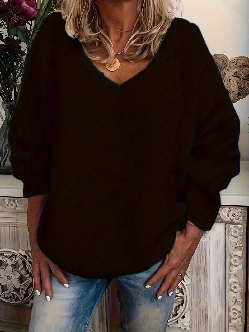 Cosy V-Neck Jumper