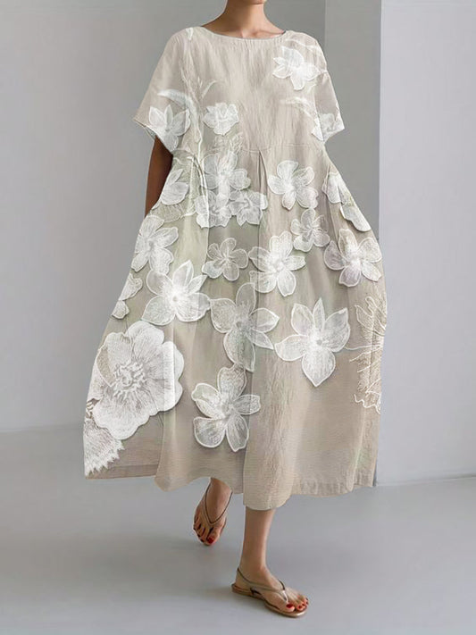 Effortless Elegance Floral Dress