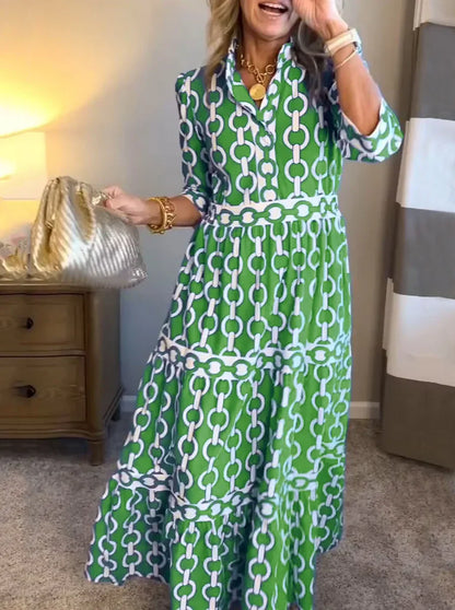 Effortless-Elegance Midi Dress