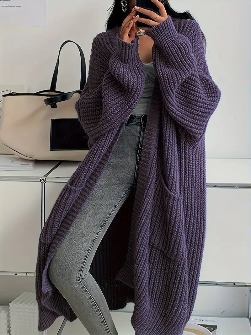Flattering-Fit Long Cardigan