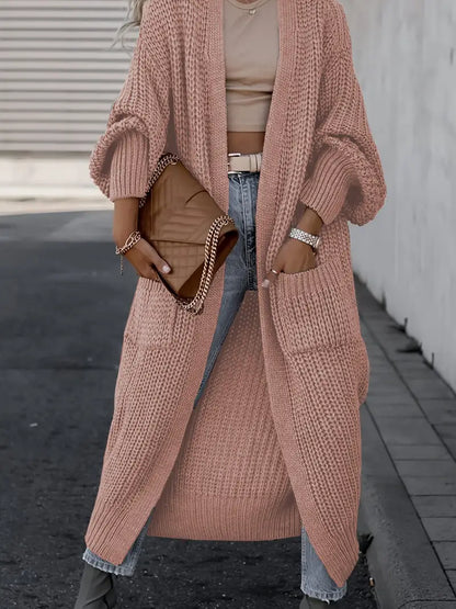 Figure-Flattering V-Neck Cardigan