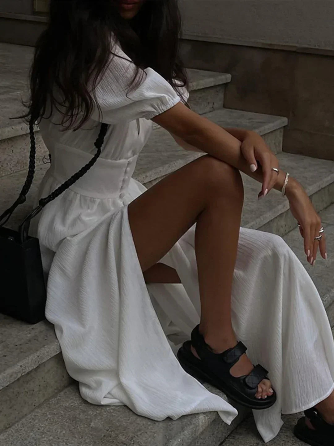 Waist-Defining Dress