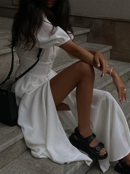 Waist-Defining Dress