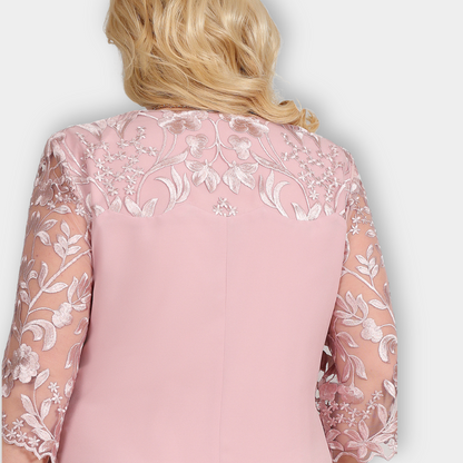 Effortless Elegance Plus-Size Dress