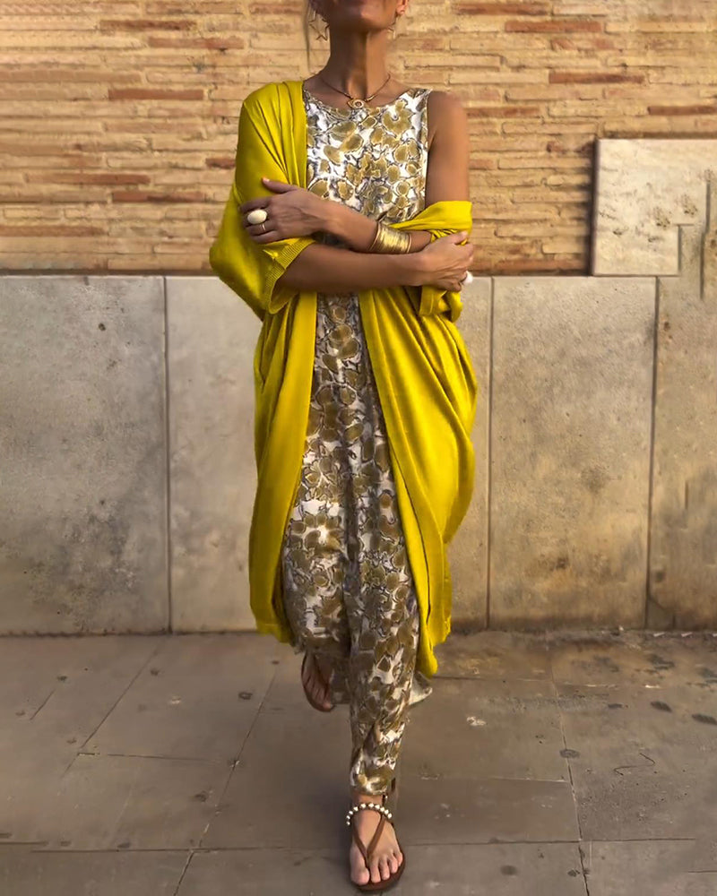 Effortless Elegance Jacket Set