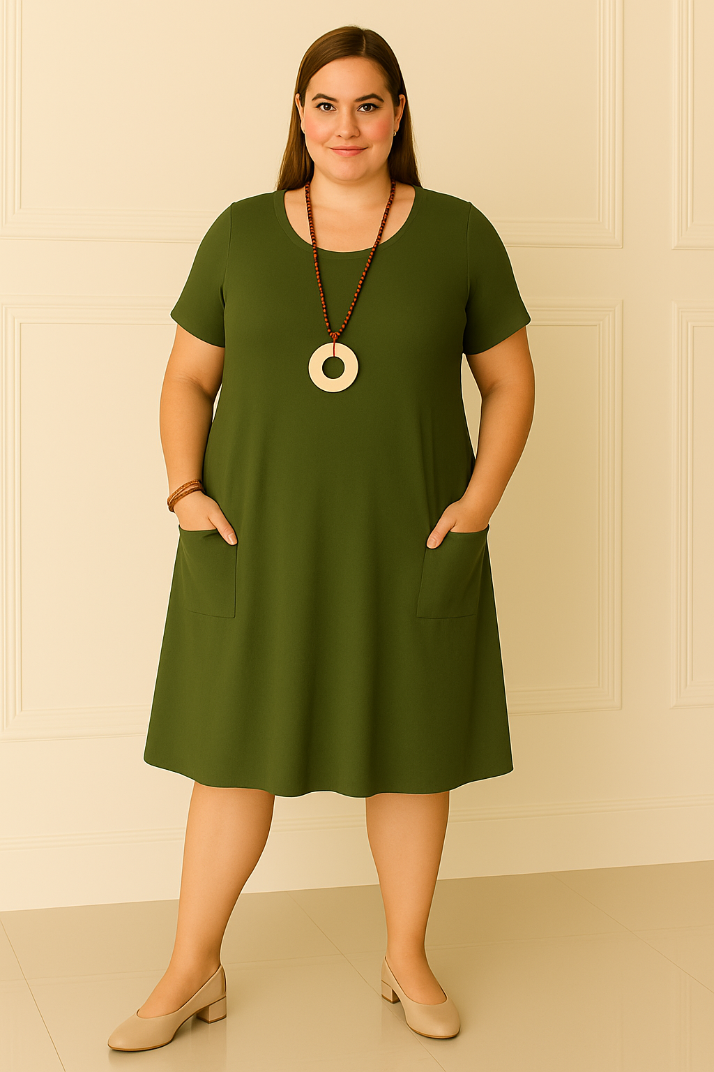 Confidence-Boost Linen Dress